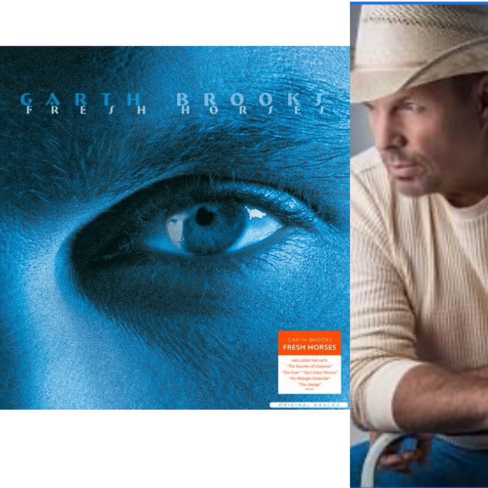 Garth Brooks Linited Edition Fresh Horses Record